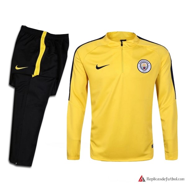 Chandal Manchester City 2017-2018 Amarillo